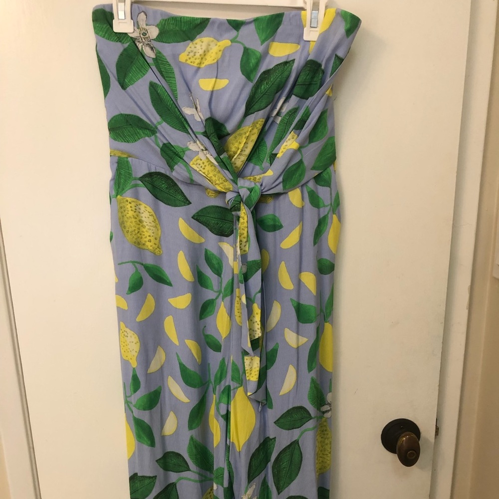 ANTHROPOLOGIE Maeve Lemon Jumpsuit